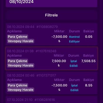 Çekim İşlemlerinde Sürekli Engellenme Sorunu
