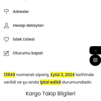 Ürün Gönderilmeyen ve İade Yapılmayan Alışveriş