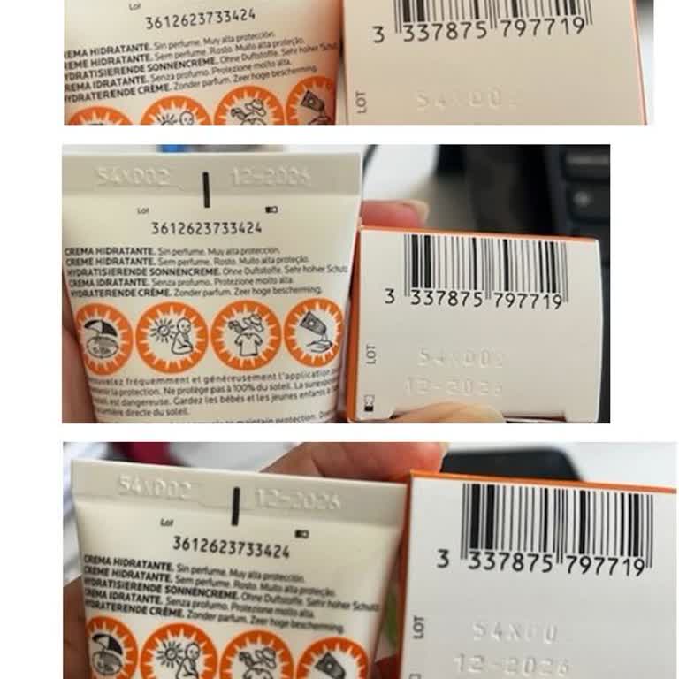 Concern About Authenticity of La Roche-Posay Anthelios Sunscreen Purchased Online