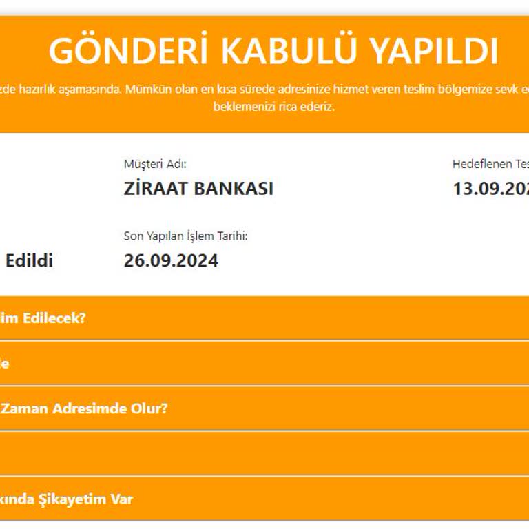 Ziraat Bankası Kart Teslimatında Yaşanan Gecikme Sorunu!