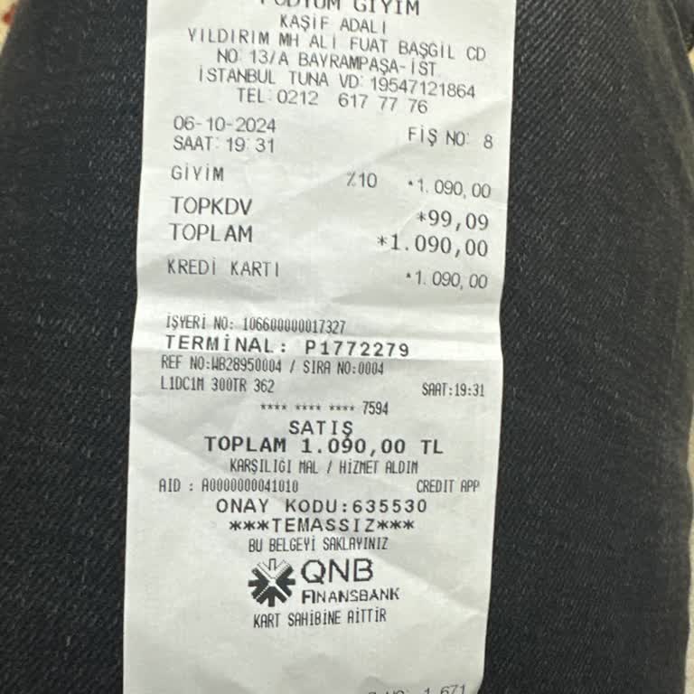 Podyum Giyim'de İade Sorunu ve Fiyat Farkı