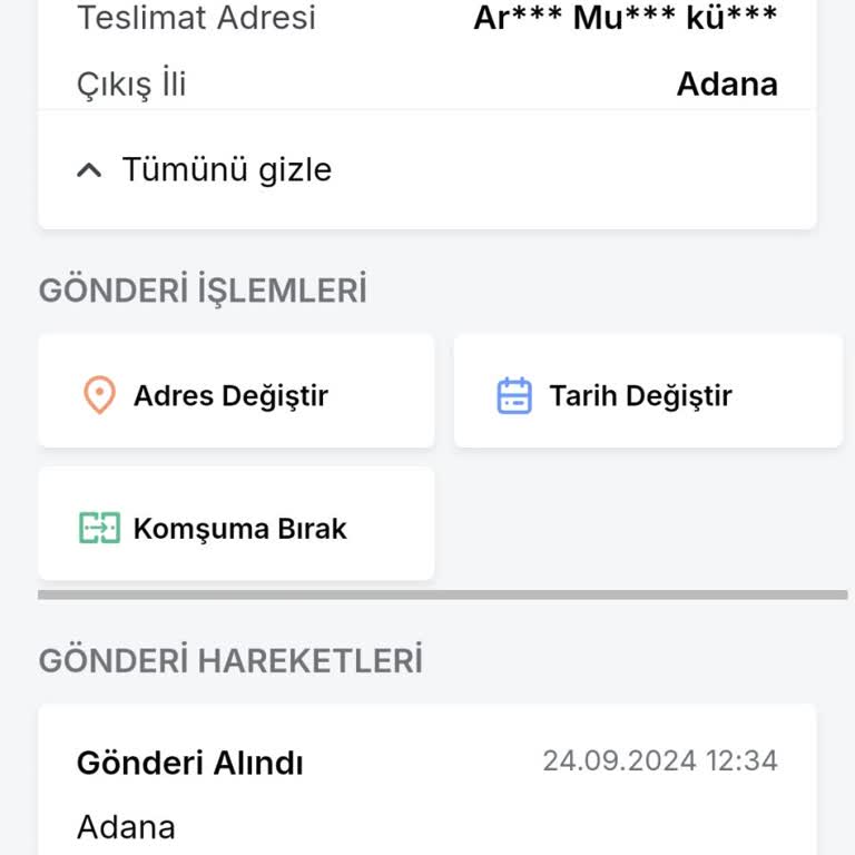 Trendyol Express Kargo Teslimat Sorunu