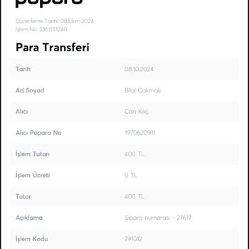 Çalışmayan Hile ve İade Edilmeyen Para Sorunu
