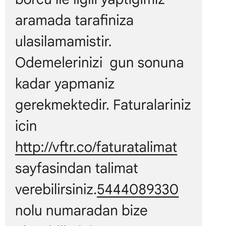 Dondurulmuş Hattan Yüksek Fatura Şoku