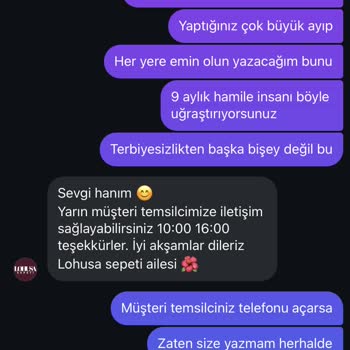 Lohusa Sepeti'nin Kargolama Sorunu ve İletişimsizlik