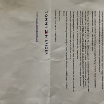 Tommy Hilfiger Ayakkabıda Hayal Kırıklığı