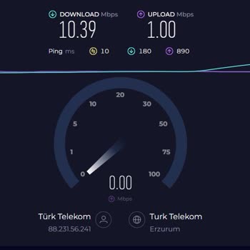 Home office çalışanı için kabul edilemez internet hızı