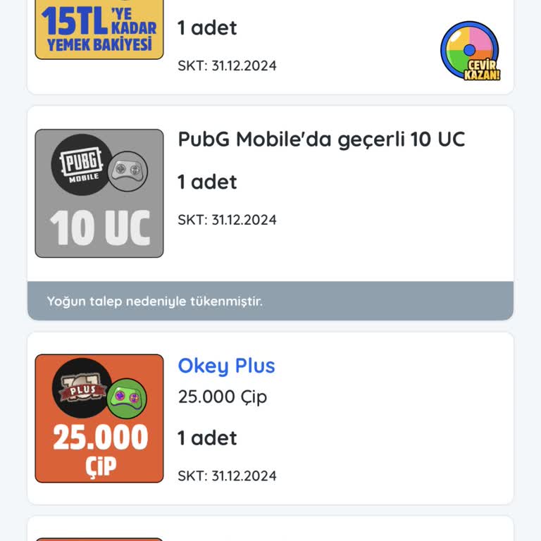 Kullanılamayan UC Kodları Sorunu
