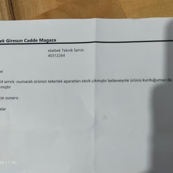 E-bebek'ten Aldığım Akülü Araba Sorunu ve Müşteri Hizmetleri Hayal Kırıklığı