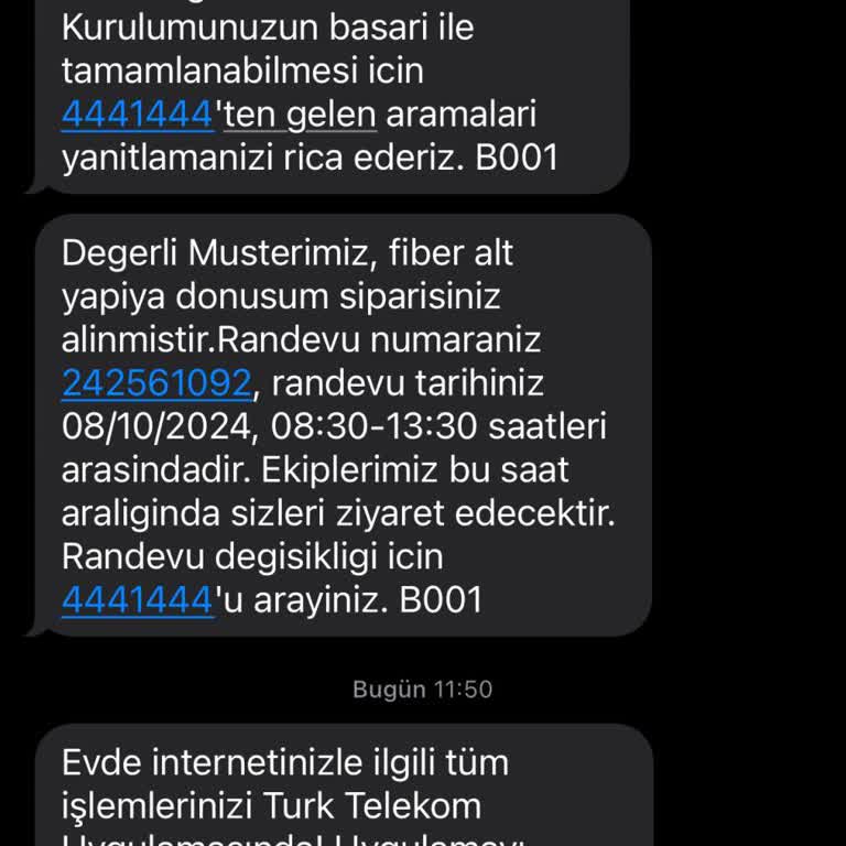 Türk Telekom'un Yetersiz Bilgilendirme ve Randevu Karmaşası