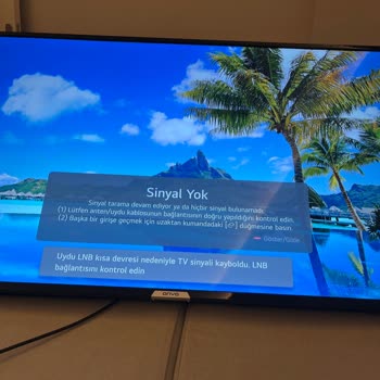 Onvo TV'de LNB Kısa Devre Sorunu ve İzleme Zorluğu