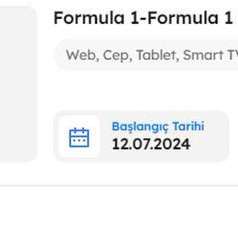 Formula 1 Yayınına Erişim Sorunu ve İletişim Engeli