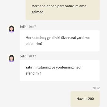 Yanıltıcı Para Yatırma İşlemi