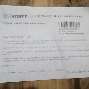 Garantili Ayakkabıda Erken Yıpranma ve Mağaza Desteği Eksikliği