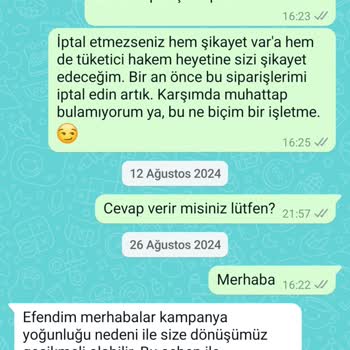 Butik Ponçik'ten Sipariş Mağduriyeti