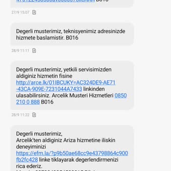 Trendyol Arçelik Şikayeti