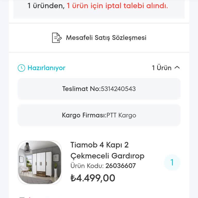 A101'den Dolap Siparişi Kabusu: 2 Ayda Kargoya Verilmeyen Ürün