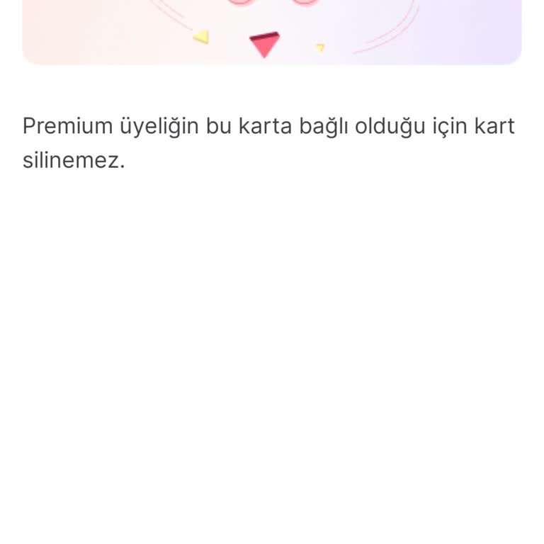 Üyelik İptali Sonrası Kart Silme Sorunu