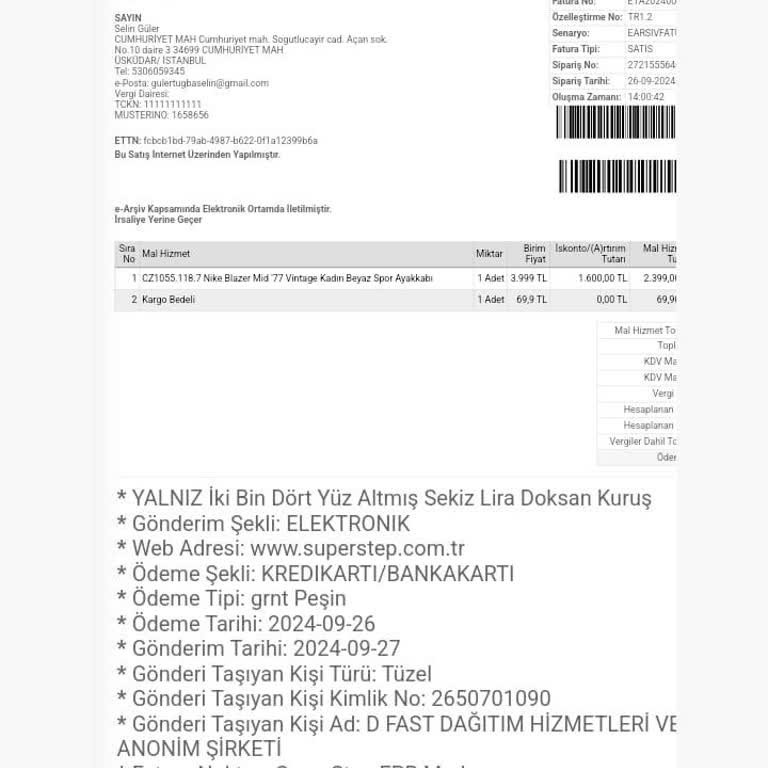 Yanlış Ürün Gönderimi ve Geciken Para İadesi Sorunu