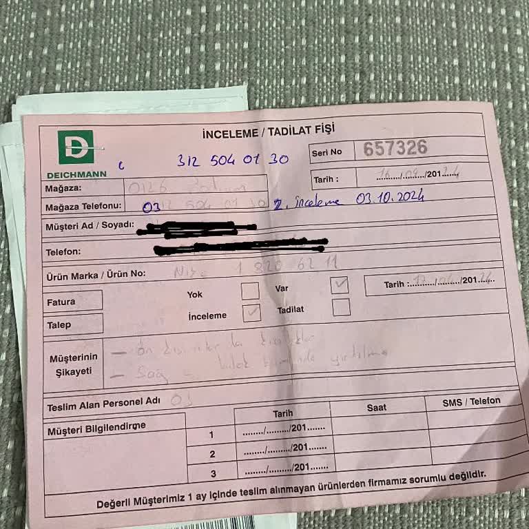 Deichmann Ayakkabısında Kalite Sorunu ve Müşteri Hizmetleri Hayal Kırıklığı