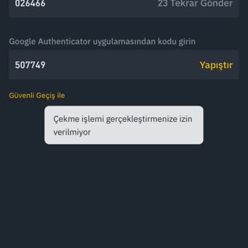 Haksız Bloke: Kripto İşlemlerimde Engeller