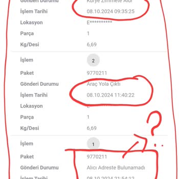 Kargo Teslimatında Yaşanan Sorun ve Mağduriyet