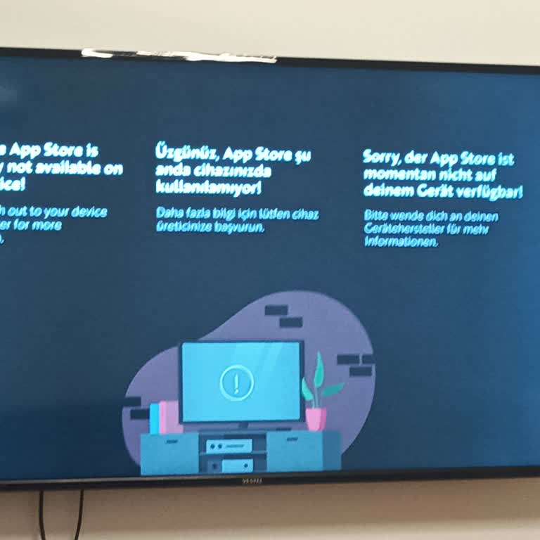 Vestel TV App Store Erişim Sorunu Sonrası Yardım Talebi