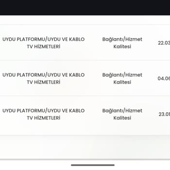 D-Smart Hizmet Sorunları ve Çözülmeyen Arıza Kayıtları