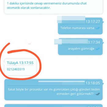 PTT Kargomuzun Teslim Edilmeden İade Sürecine Girmesi