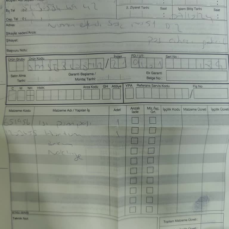 Yüksek Tamir Ücreti ve Şeffaf Olmayan Hizmet Deneyimi