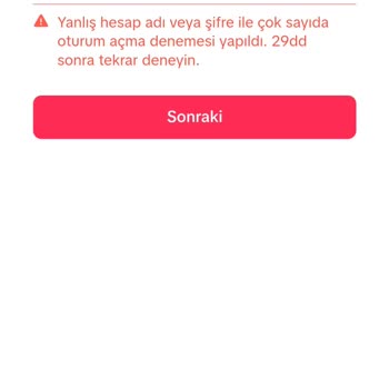 TikTok Hesabına Erişim Sorunu