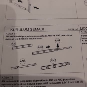 Koçtaş'tan Aldığım Masanın Eksik Parçaları