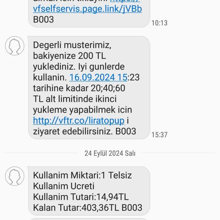 Vodafone'da Çözülemeyen Telsiz Ücreti Sorunu