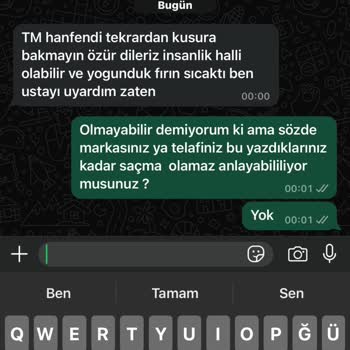 Yanık Lahmacun ve Yetersiz Telafi