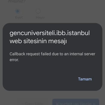İBB Burs Başvurusunda Sürekli İnternet Hatası: Başvurumu Tamamlayamıyorum