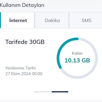 Selfy sınırsız izle paketi internetimi tüketiyor