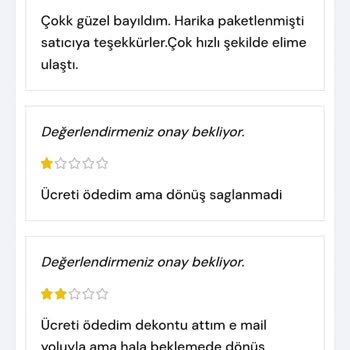 Sipariş Sonrası İletişim Sorunu