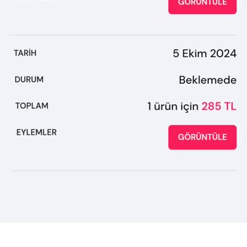 Sipariş Sonrası İletişim Sorunu