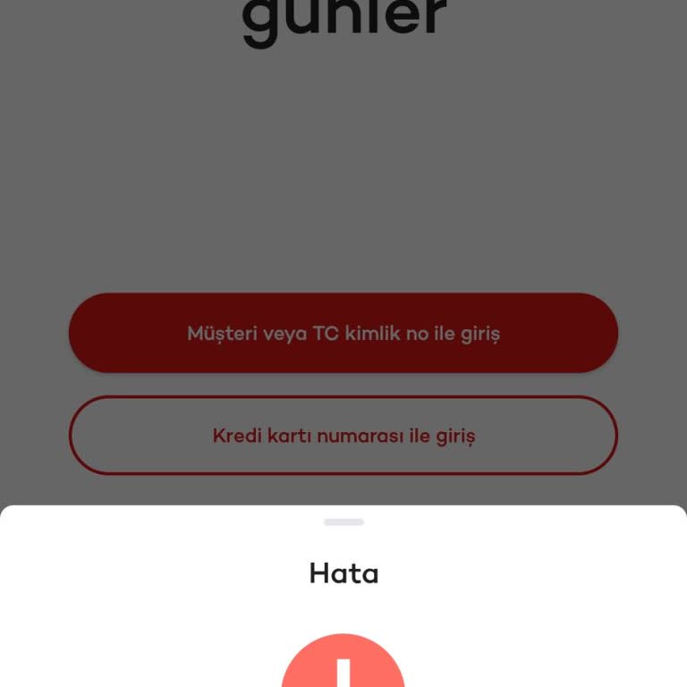 Uygulama Erişimi Sorunu: Banka Hizmetlerinde Büyük Aksaklık