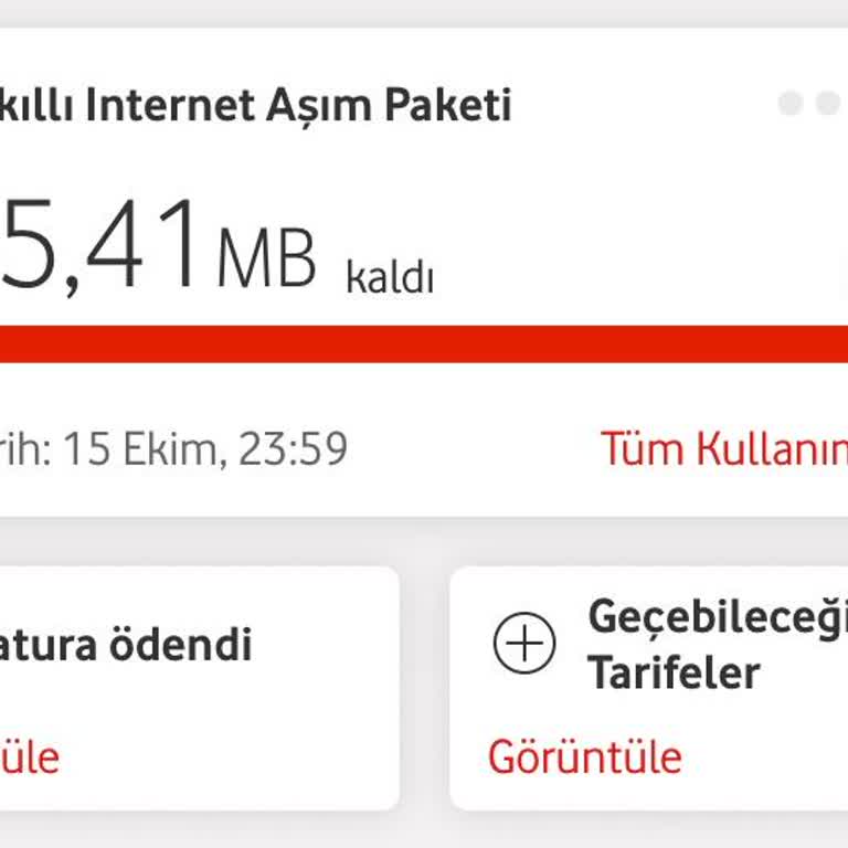 Devretmeyen Tarife ve İstenmeyen Yükleme Sorunu