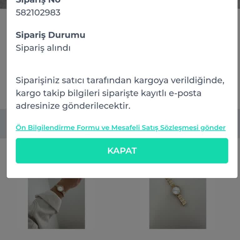 Sipariş İptali ve İletişim Sorunları