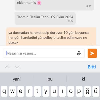 Trendyol Express Kargo Teslimat Sorunu
