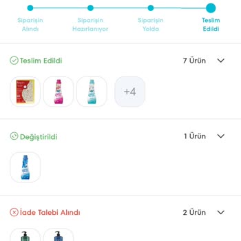 Eksik Ürün ve İade Sorunu