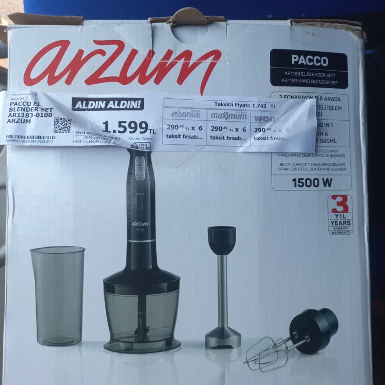 A101 Arızalı Blender Ve Yetersiz Müşteri Hizmeti