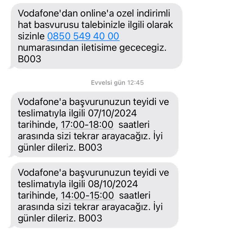 Vodafone'un Yanıltıcı Kampanya Sözü