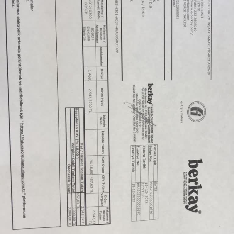 Bosch Süpürge Servis Ücreti ve Garanti Sorunu