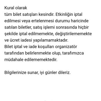 Passo'nun İptal Edilemeyen Bilet Politikası