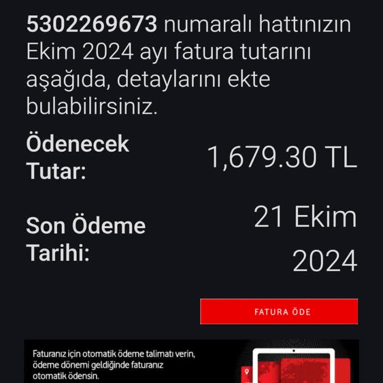 Fahiş Fatura Şoku: Taşıdığım Hattın İkinci Faturası 1.679 TL!