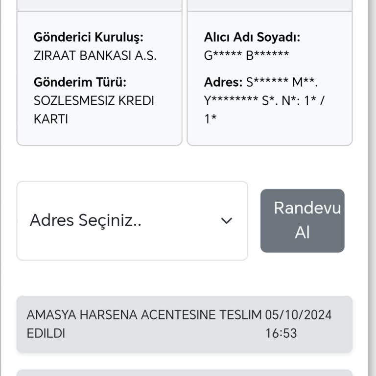 Kart Teslimatında Gecikme ve İletişim Sorunları