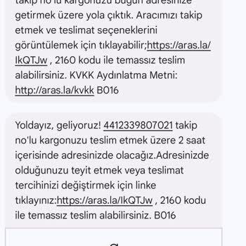 Aras Kargo'nun Teslimat Karmaşası: Ürünüm Neden İade Edildi?